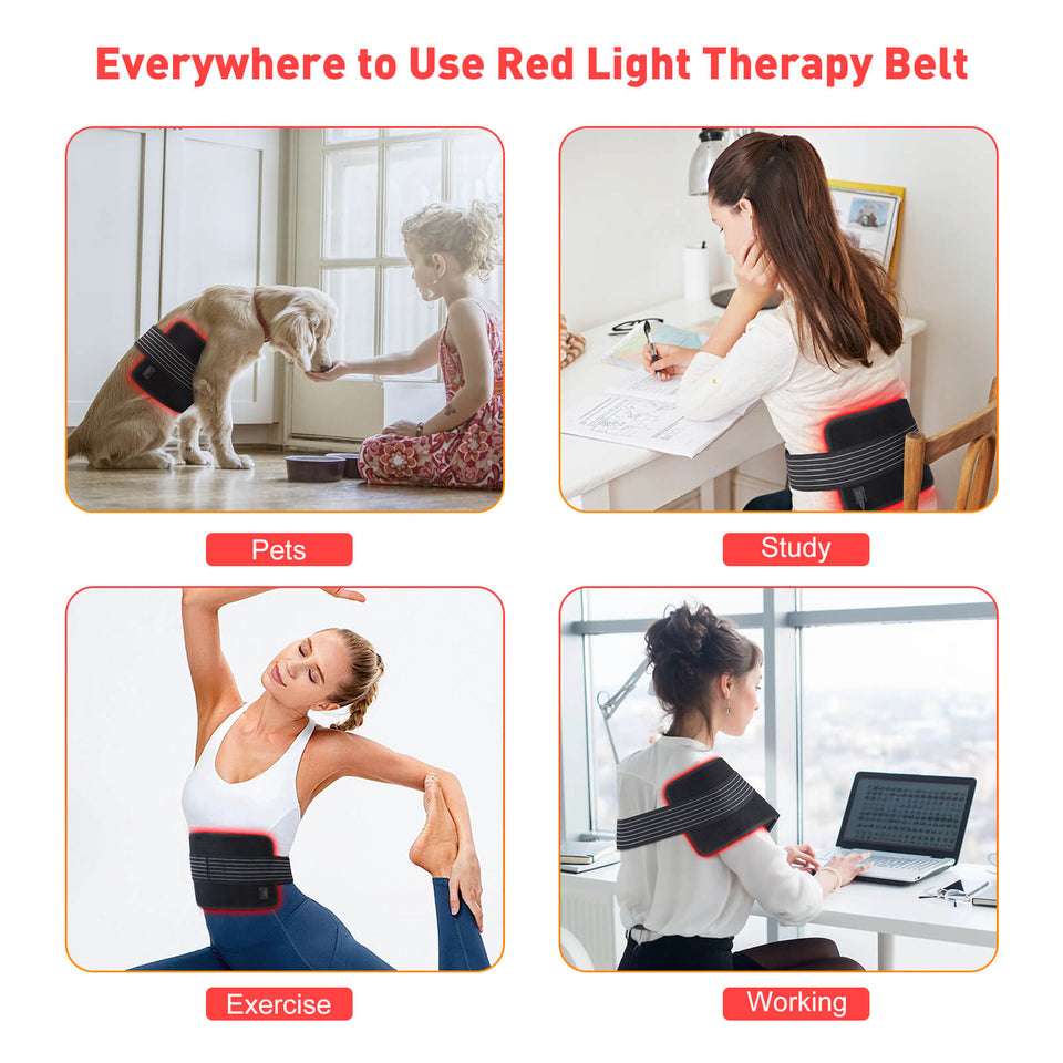 LED Red Light Therapy Belt